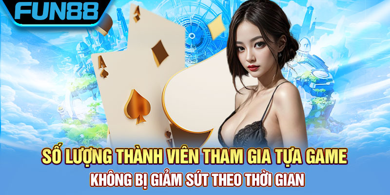 Số lượng thành viên tham gia tựa game không bị giảm sút theo thời gian
